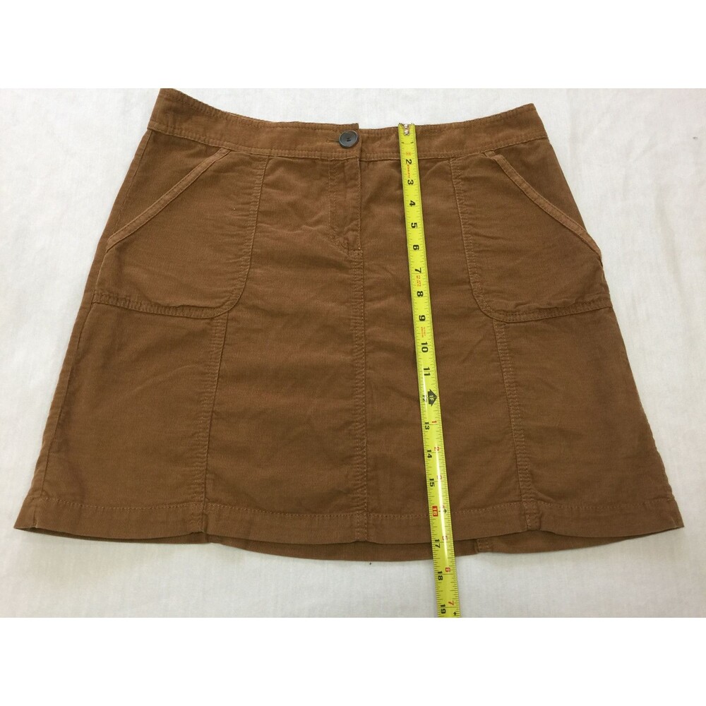 CASLON WOMENS CORDUROY COTTON SKIRT SIZE 10P